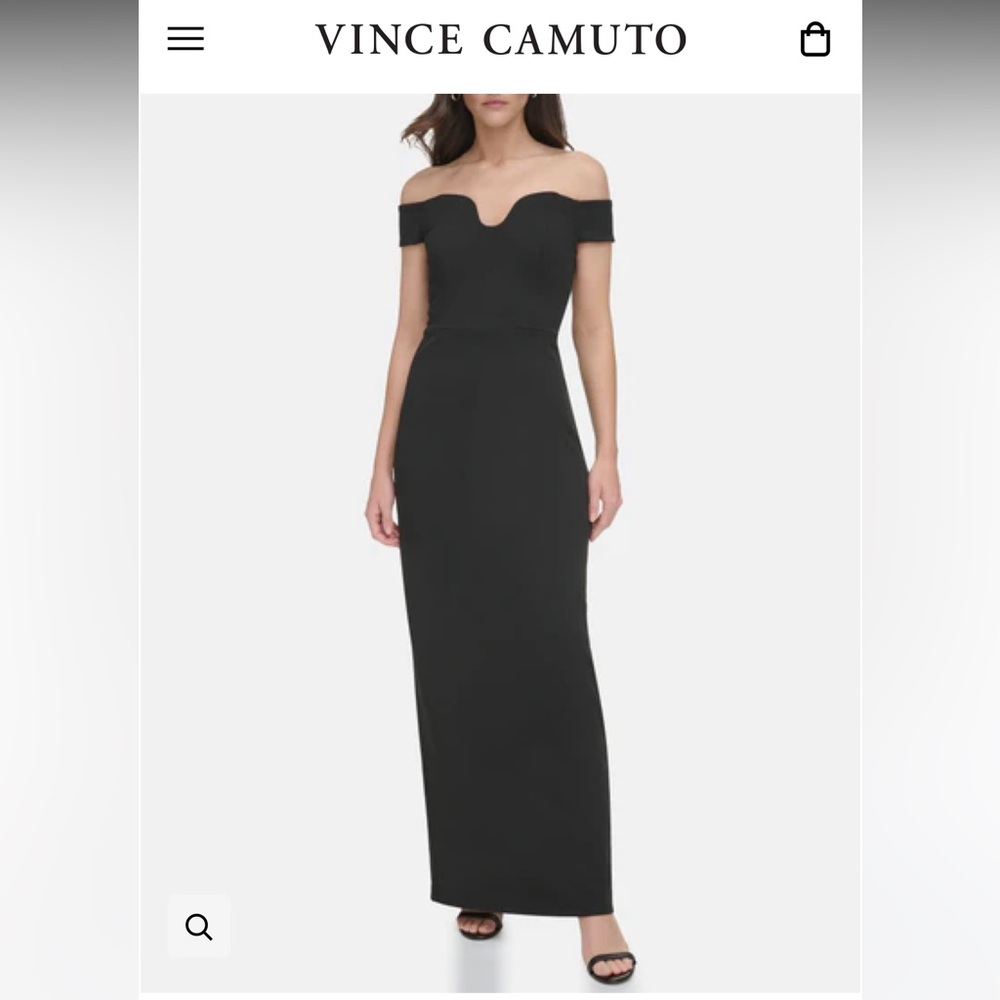 Vince Camuto black dress